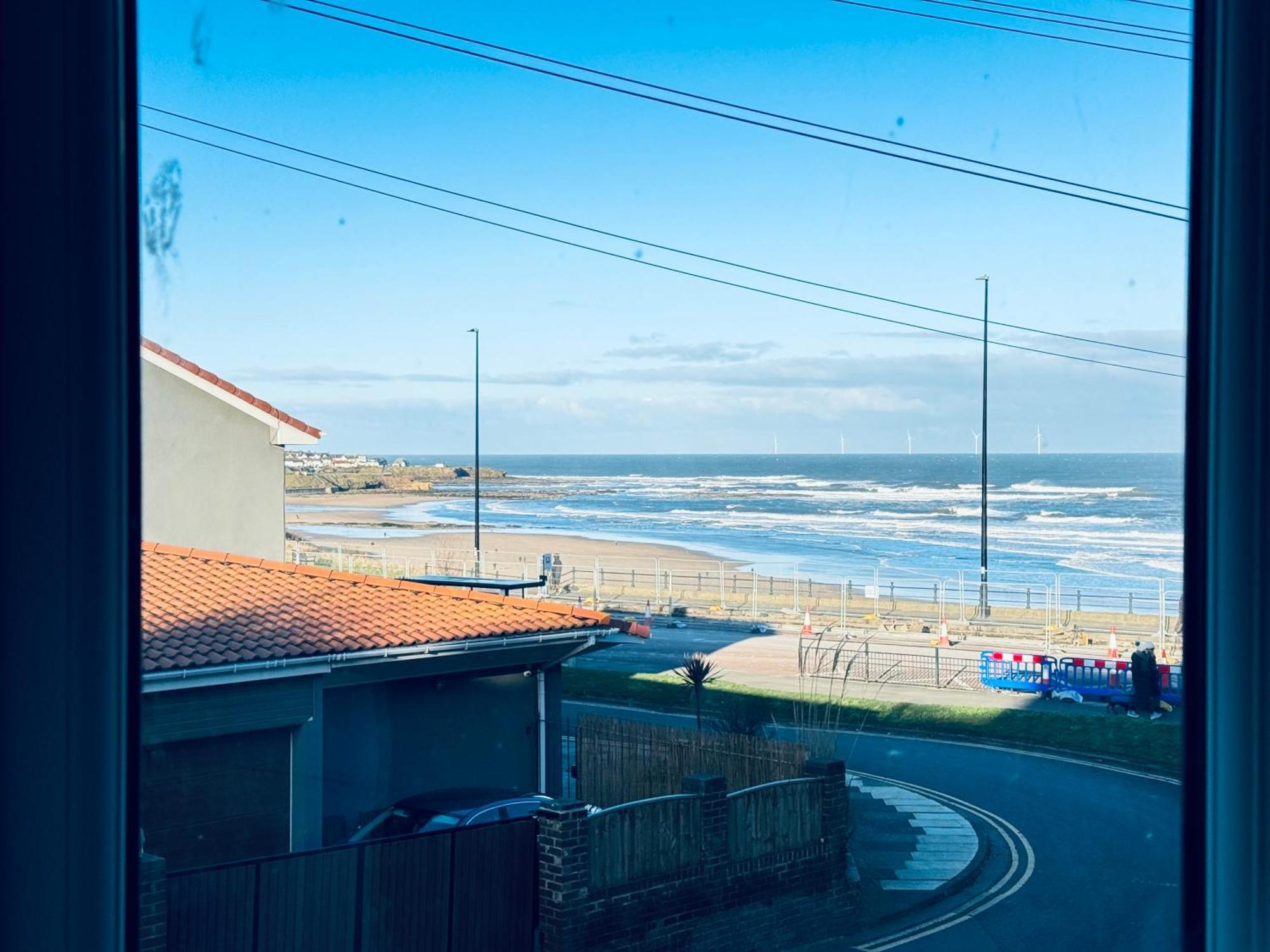 Longsands Beach Apartment 3 Tynemouth Free Onsite Parking Zewnętrze zdjęcie
